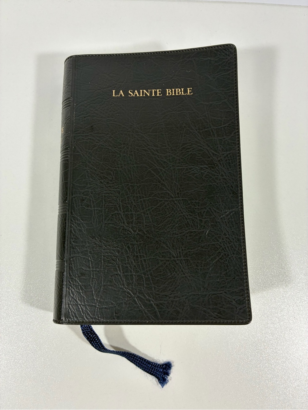 La Sainte Bible Louis Segond French Bible Leather-Like Cover References Ribbon